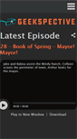 Mobile Screenshot of geekspective.com
